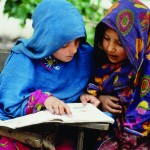 Central Asia Institute-Pennies for Peace Girls Reading
